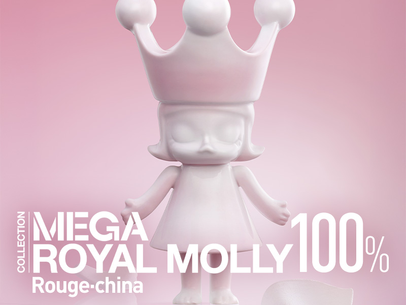 MEGA ROYAL MOLLY 100% Rouge・china - POP MART JAPAN