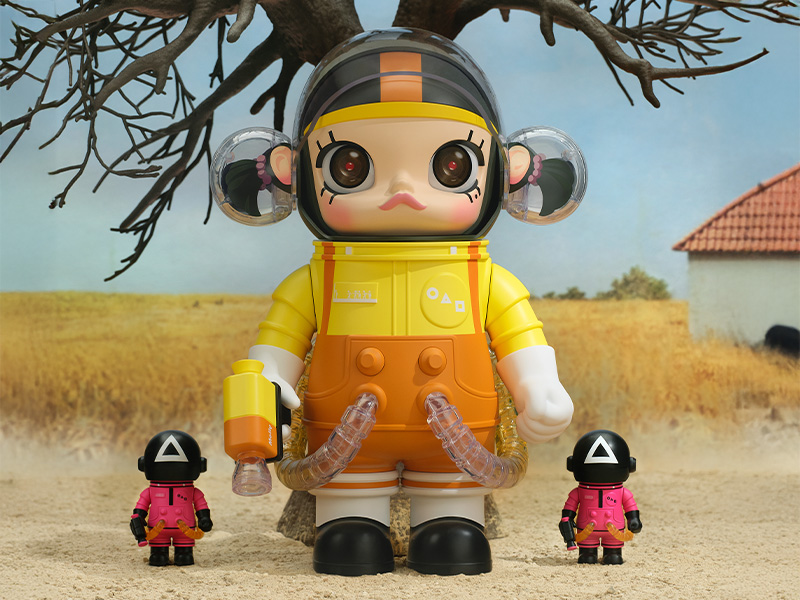 MEGA コレクション 400%+100% SPACE MOLLY Squid Game - POP MEGA コレクション 400%+100% SPACE MOLLY Squid Game - POP