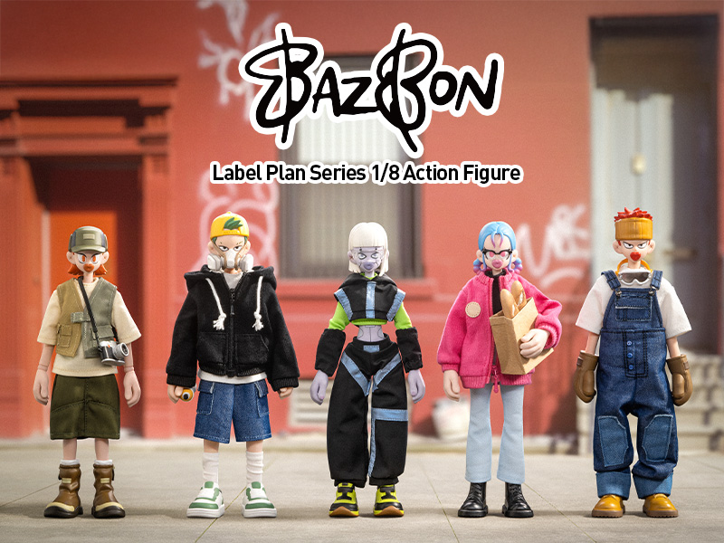 激安通販の BAZBON Label Plan シリーズ 1/8 アクションフィギュア その他