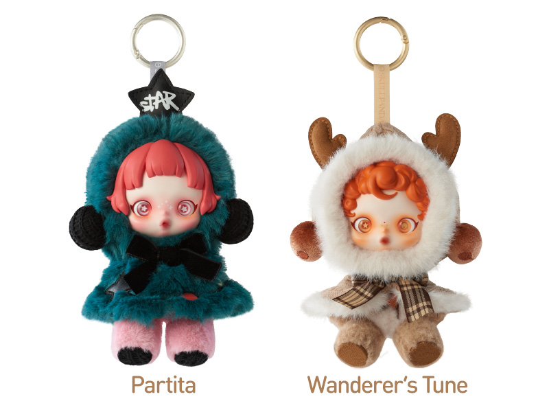 SKULLPANDA Winter Symphony シリーズ ぬいぐるみペンダント SKULLPANDA Winter Symphony シリーズ ぬいぐるみペンダント