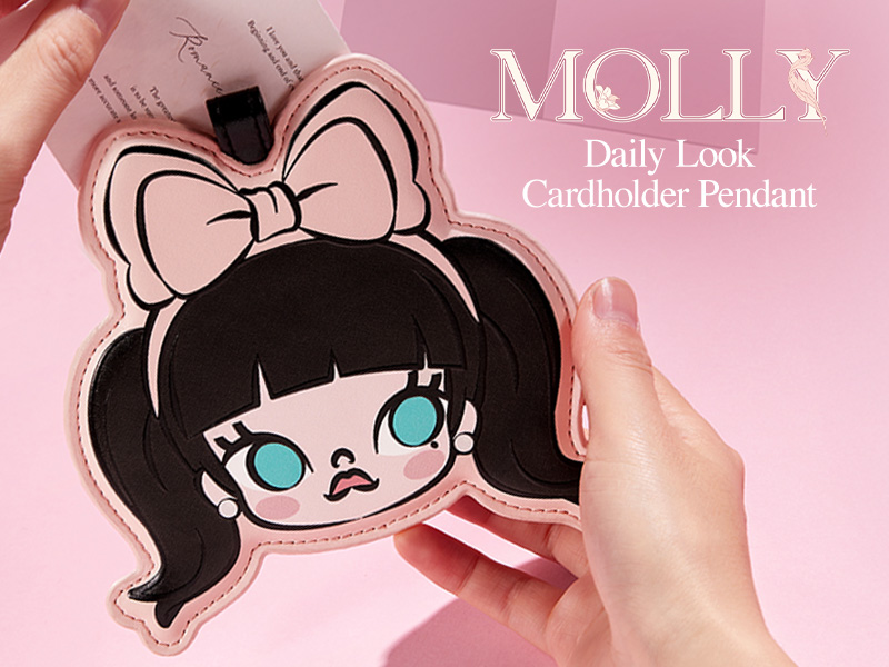 MOLLY Daily Look シリーズ カードホルダー【ピース】 - POP MOLLY Daily Look シリーズ カードホルダー【ピース】 - POP