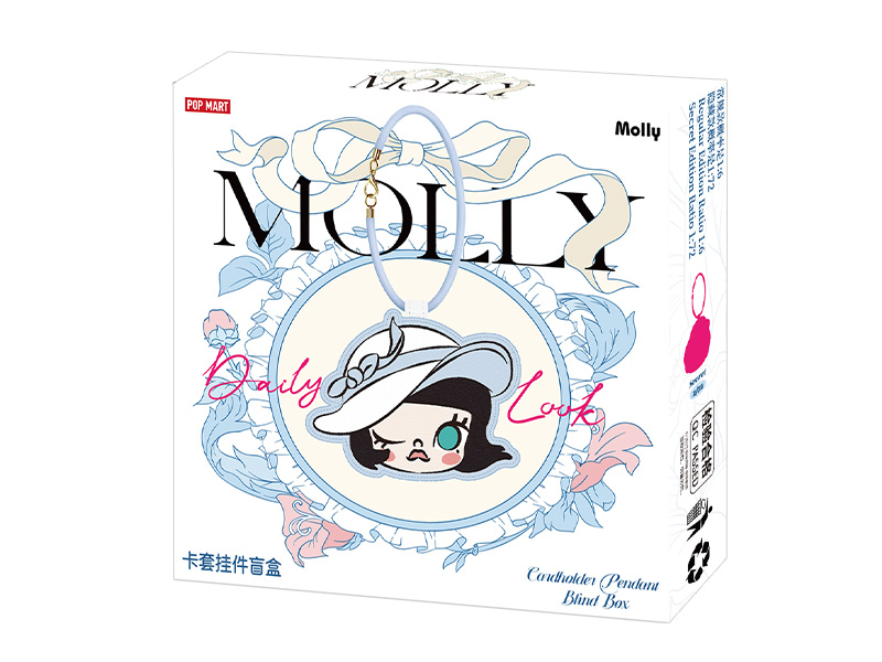 MOLLY Daily Look シリーズ カードホルダー【ピース】 - POP