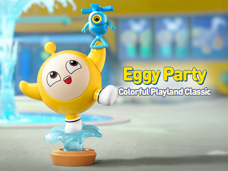 Eggy Party: Colorful Playland Classic Series Figures - POP