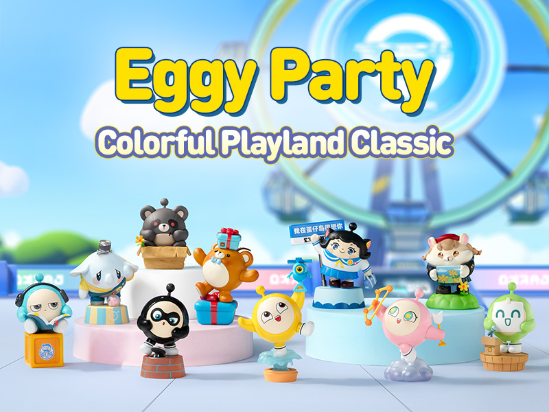 Eggy Party Colorful Playland Classic シリーズ【アソート Eggy Party Colorful Playland Classic シリーズ【アソート