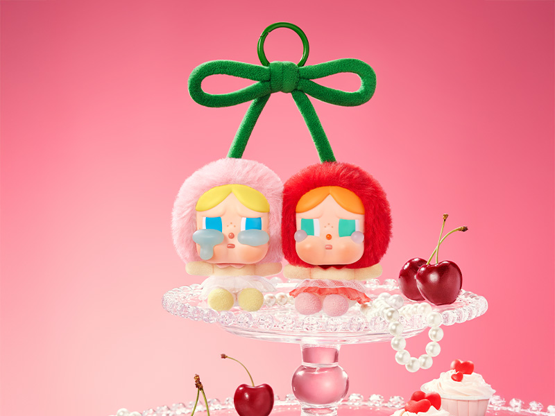 CRYBABY Crying For Love ぬいぐるみペンダント Love You Cherry CRYBABY Crying For Love ぬいぐるみペンダント Love You Cherry