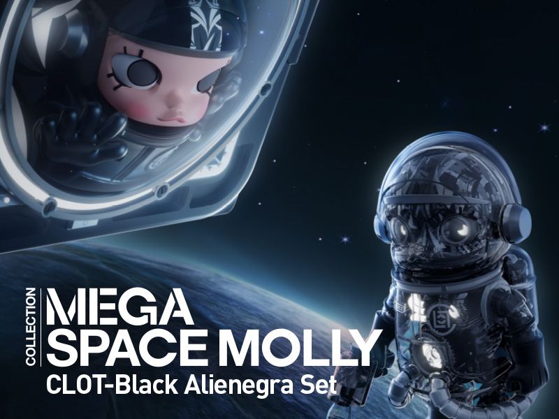 Mega Space Molly 400% x CLOT, Global Limited Edition – WHOOPEA