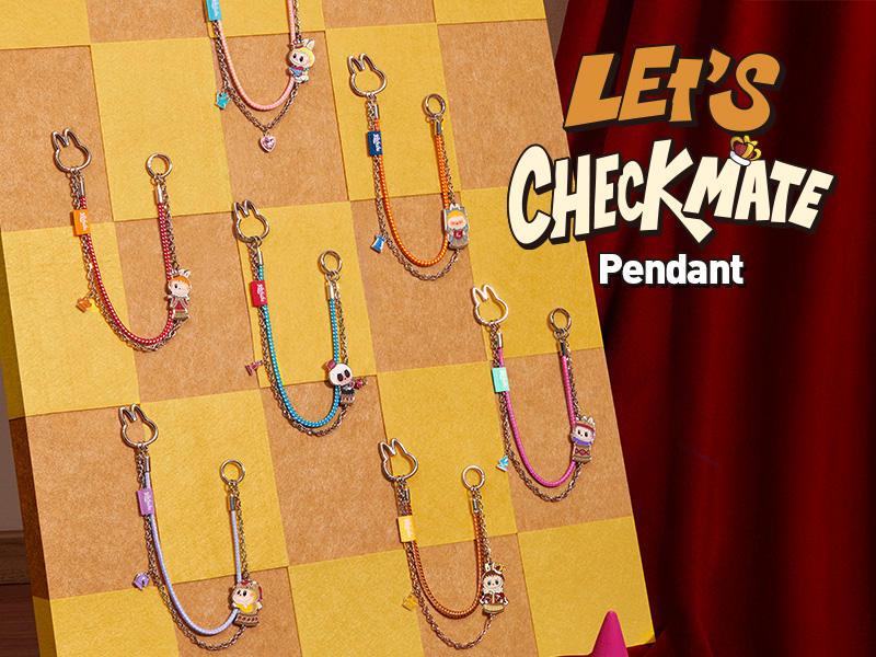 THE MONSTERS Let's Checkmate シリーズ ペンダントチェーン THE MONSTERS Let's Checkmate シリーズ ペンダントチェーン