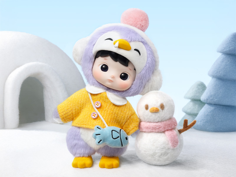 HACIPUPU Penguin 1/8 アクションフィギュア - POP MART JAPAN