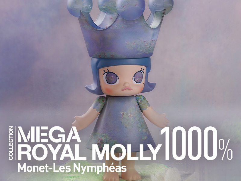 『2年保証』 ROYAL MEGA MOLLY JAPAN MART POP - Nympheas Monet-Les 1000% その他