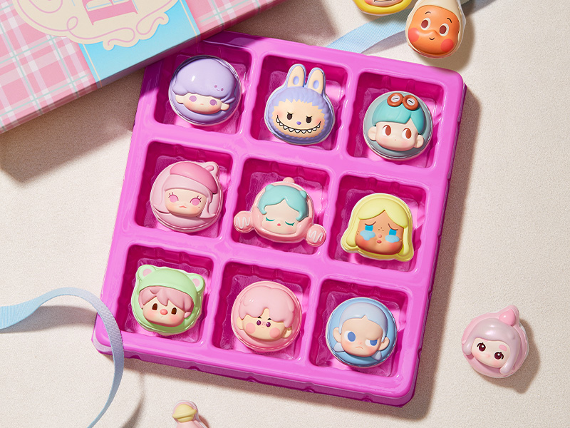 POP BEAN マカロン デザート シリーズ ボックスセット【ピース