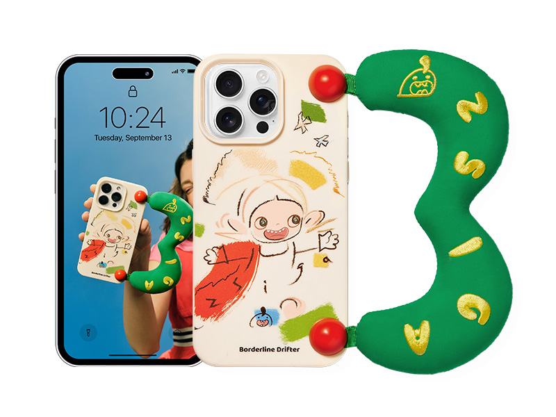 ZSIGA Borderline Drifter iPhoneケース 16 Pro Max - POP MART
