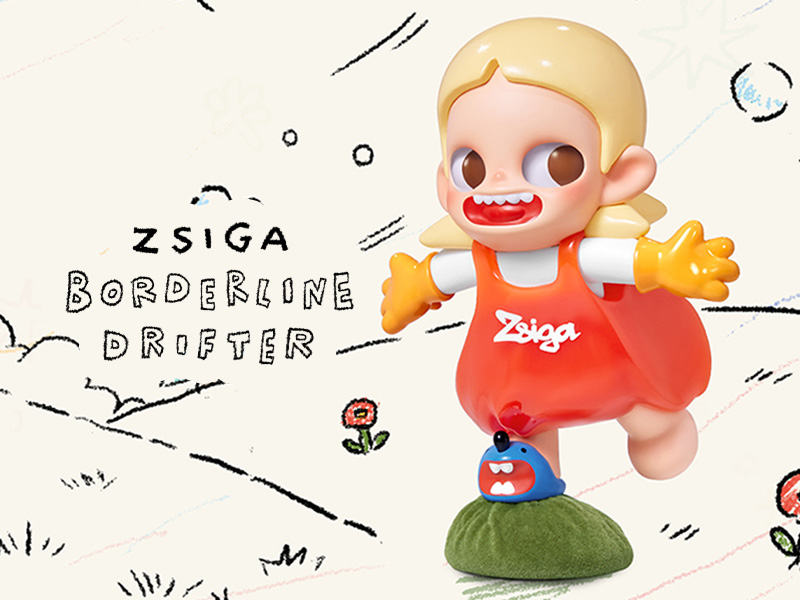 ZSIGA Borderline Drifter シリーズ【ピース】 - POP MART JAPAN
