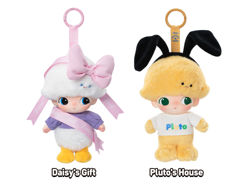 DIMOO WORLD × DISNEY シリーズ ぬいぐるみキーチェーン【ピース DIMOO WORLD × DISNEY シリーズ ぬいぐるみキーチェーン【ピース