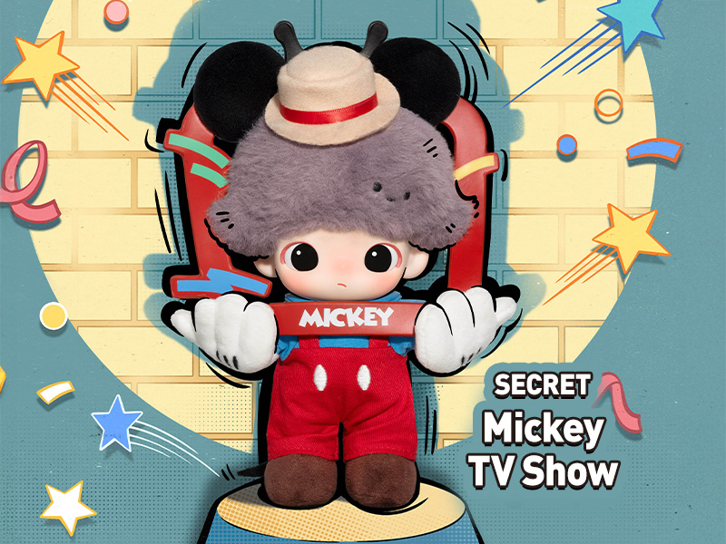 DIMOO WORLD × DISNEY シリーズ ぬいぐるみキーチェーン【ピース DIMOO WORLD × DISNEY シリーズ ぬいぐるみキーチェーン【ピース