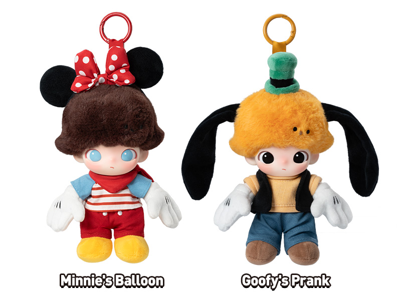 DIMOO WORLD × DISNEY シリーズ ぬいぐるみキーチェーン DIMOO WORLD × DISNEY シリーズ ぬいぐるみキーチェーン