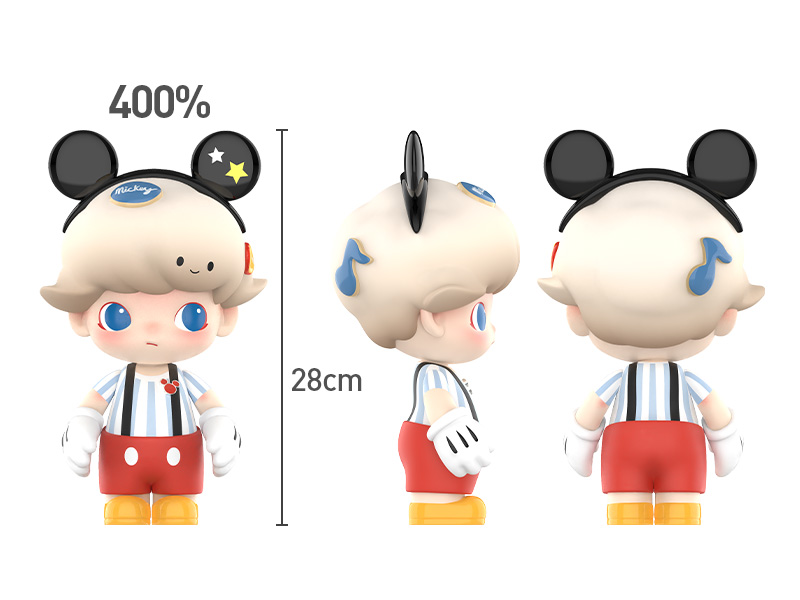 MEGA JUST DIMOO 400% Mickey Mouse - POP MART JAPAN MEGA JUST DIMOO 400% Mickey Mouse - POP MART JAPAN