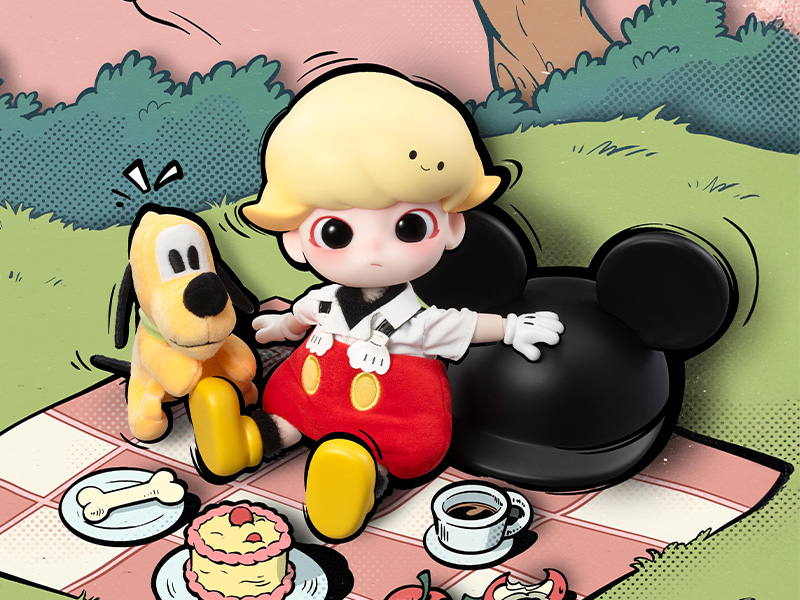 DIMOO MICKEY 1/8 アクションフィギュア - POP MART JAPAN