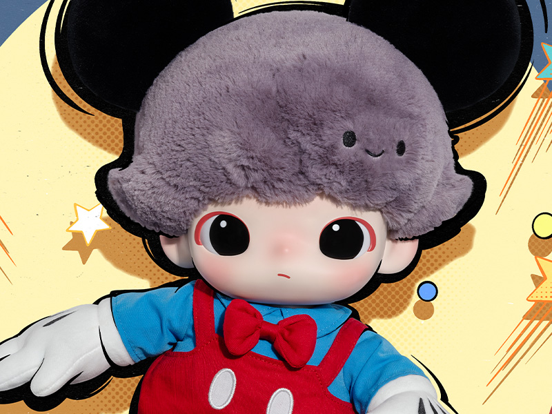 DIMOO WORLD × DISNEY Mickey ぬいぐるみバッグ - POP MART DIMOO WORLD × DISNEY Mickey ぬいぐるみバッグ - POP MART