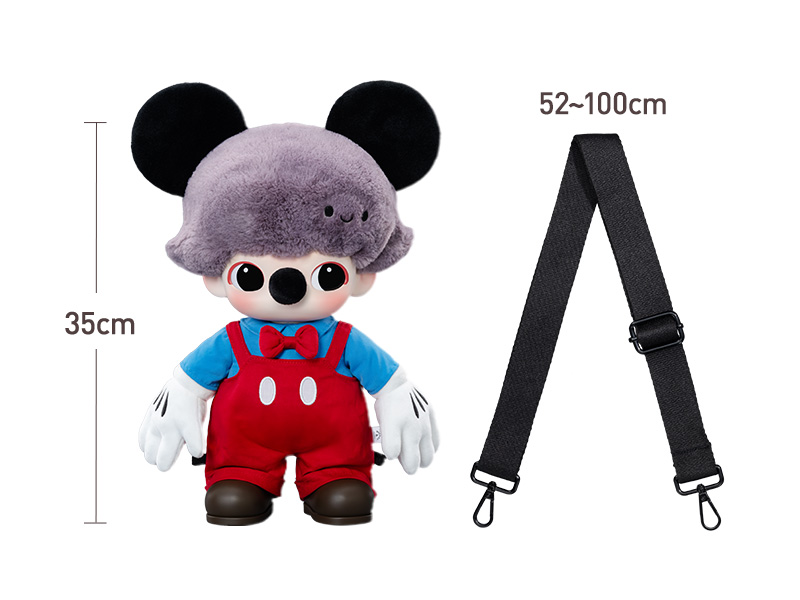 DIMOO WORLD × DISNEY Mickey ぬいぐるみバッグ - POP MART DIMOO WORLD × DISNEY Mickey ぬいぐるみバッグ - POP MART