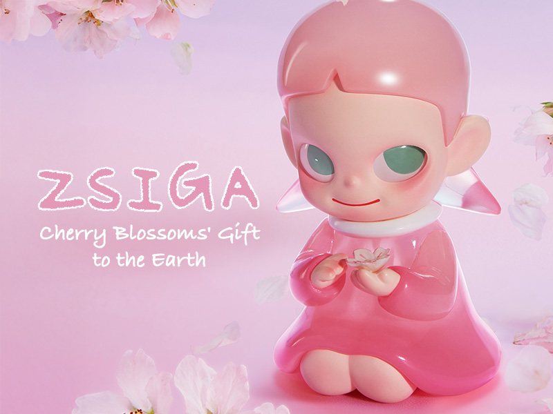 ZSIGA Cherry Blossoms' Gift to the Earth - POP MART JAPAN