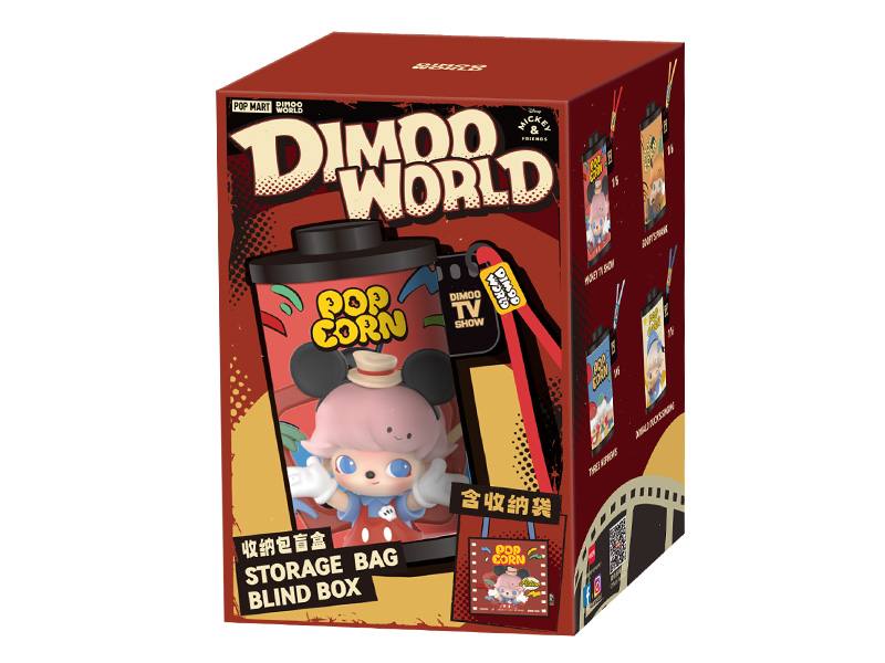 DIMOO WORLD × DISNEY シリーズ ストレージバッグ【ピース DIMOO WORLD × DISNEY シリーズ ストレージバッグ【ピース