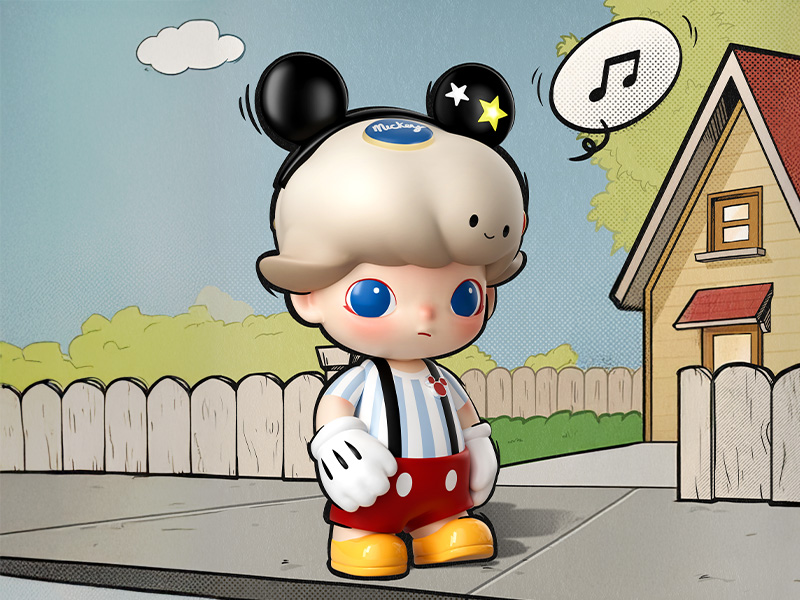 MEGA JUST DIMOO 1000% Mickey Mouse - POP MART JAPAN