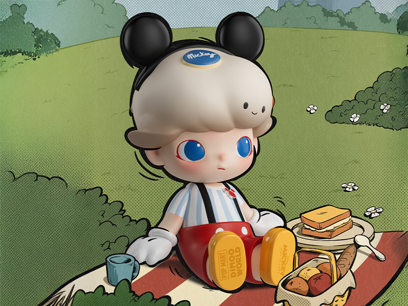 MEGA JUST DIMOO 1000% Mickey Mouse - POP MART JAPAN