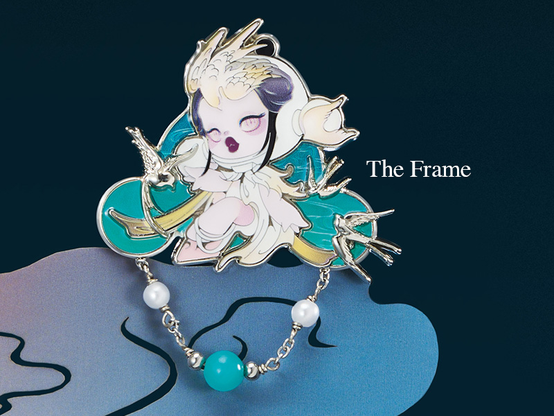 SKULLPANDA The Mirage シリーズ Breastpin【アソートボックス SKULLPANDA The Mirage シリーズ Breastpin【アソートボックス