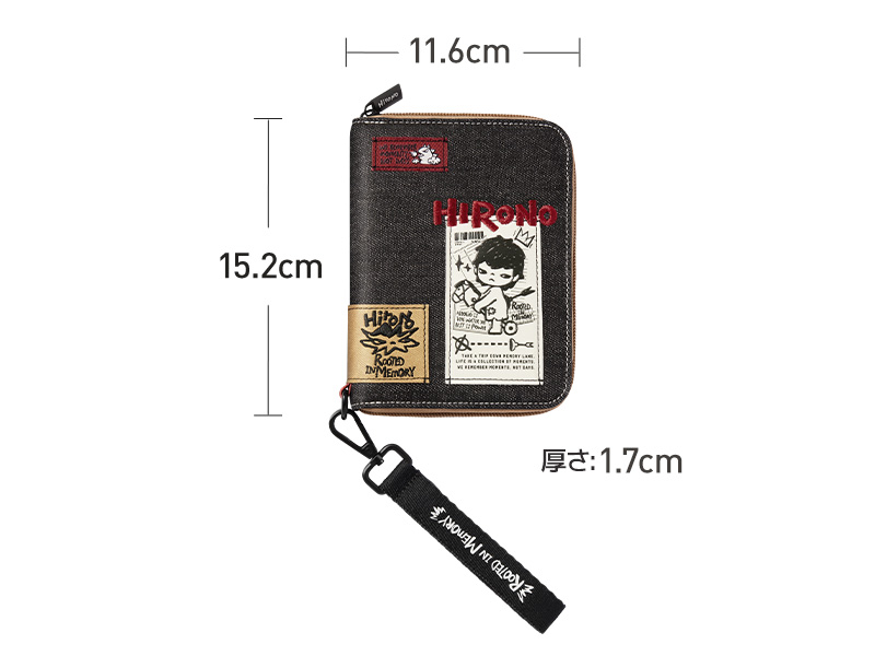 【受注生産品】 - パスポートバッグ Echo HIRONO POP オンラインショップ JAPAN MART その他