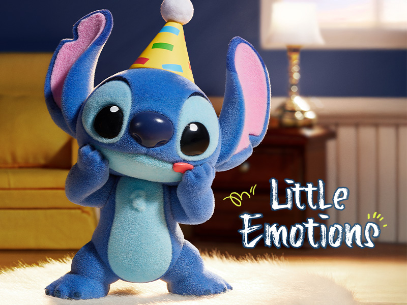 DISNEY Stitch Little Emotions シリーズ【ピース】 - POP MART