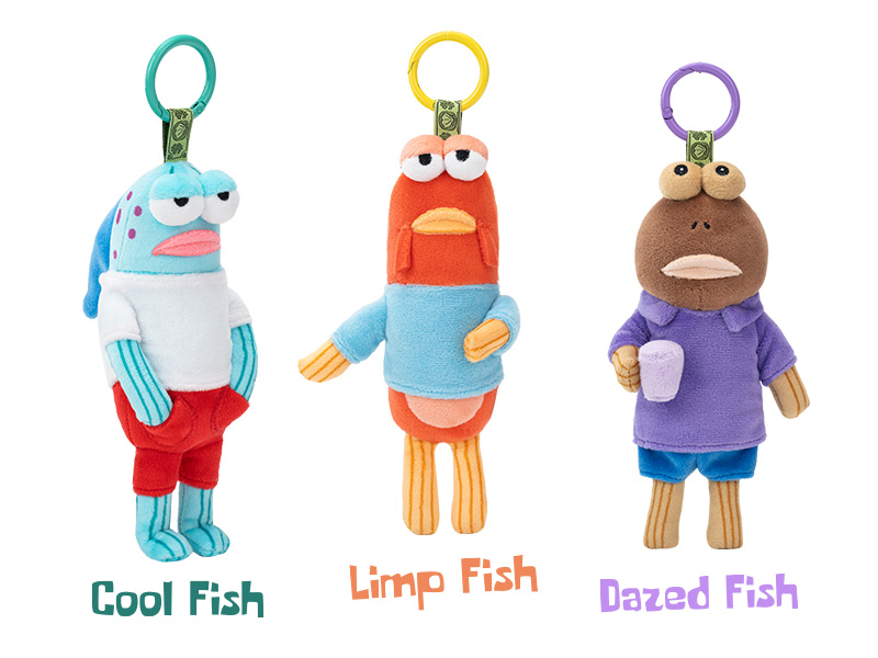 SpongeBob Bikini Bottom Buddies おかしなぬいぐるみシリーズ