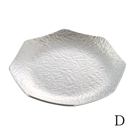 ・道八　在銘　色絵　角皿　時代木箱付　直径18cm か4-0625③ SW ED EN w o oD八角形ガラス皿 木目調 Made in Japan - メルカリ