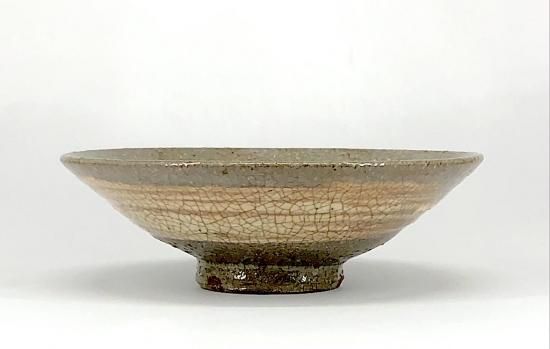 汲み出し茶碗 松坂萬古 佐久間勝山作 赤絵小紋 9客 五月◇特売品）