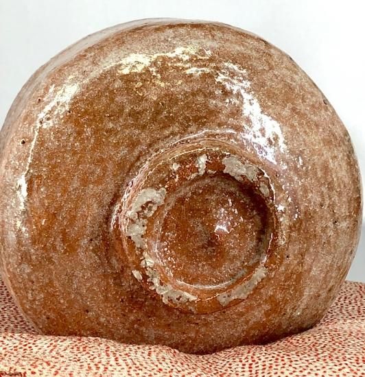 太閤窯 小西平内作 赤茶碗 在銘印 無傷 共箱 保証。 - 新・古