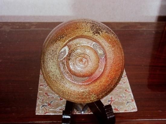 多摩焼井上郷太郎作茶碗。