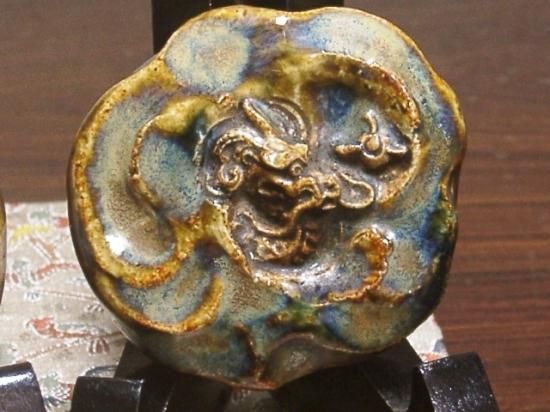 京焼・清水焼　ブロンズ作家　沼田一雅作　香合　銘：雲龍　無傷　共箱　古物。 京焼・清水焼 ブロンズ作家 沼田一雅作 香合 銘：雲龍