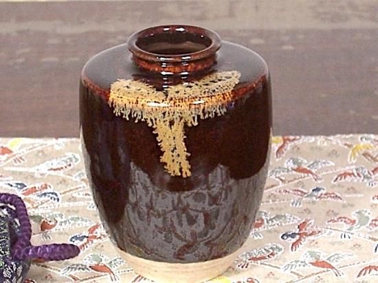 京焼・清水焼　橋本永豊 作「さが」茶入　２点　無傷　仕覆　箱保護　保証。 fit=scale-down,w=1200