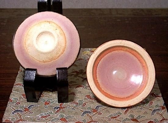 瑞豊窯 河合善太郎 作 独楽 香合 無傷 共箱。