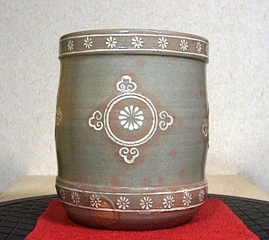 御本狂言袴数茶碗10客　八幡窯製 御本狂言袴数茶碗10客 八幡窯製