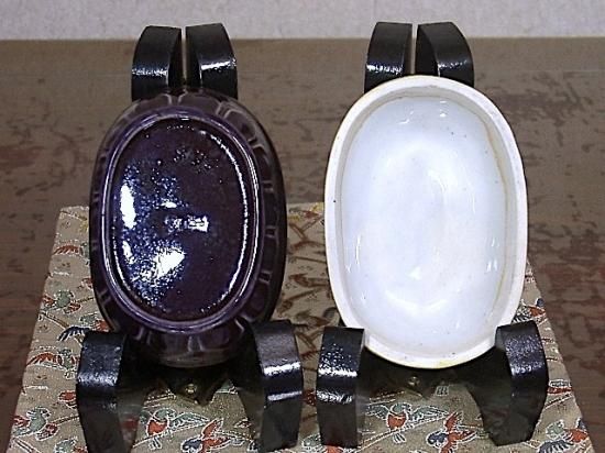 京焼・清水焼 三浦竹泉(初代)作 大獅子 交趾香合 箱合 無傷。 京焼・清水焼 三浦竹泉(初代)作 大獅子 交趾香合 箱合 無傷。