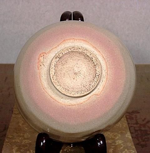 【使い勝手の良い】 桃山御本 高橋道八(五世)作 京焼・清水焼 五三桐紋 箱合。 無傷 茶碗 工芸品
