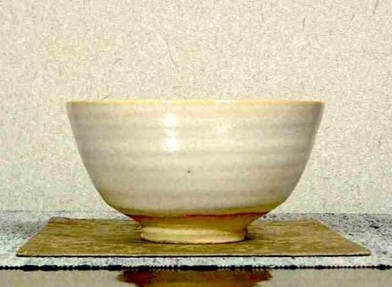 京焼・清水焼　山田 喆 作　から津風　茶碗　無傷　共箱　保証。 京焼・清水焼 山田 喆 作 から津風 茶碗 無傷 共箱。