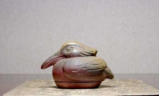 備前焼 うつくしい急須 陶弘 金重利陶苑 骨董 美品 油っこ