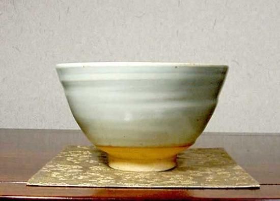 公式の 新井謹也 孚鮮窯 京焼・清水焼 作 保証 無傷 共箱 茶碗 工芸品