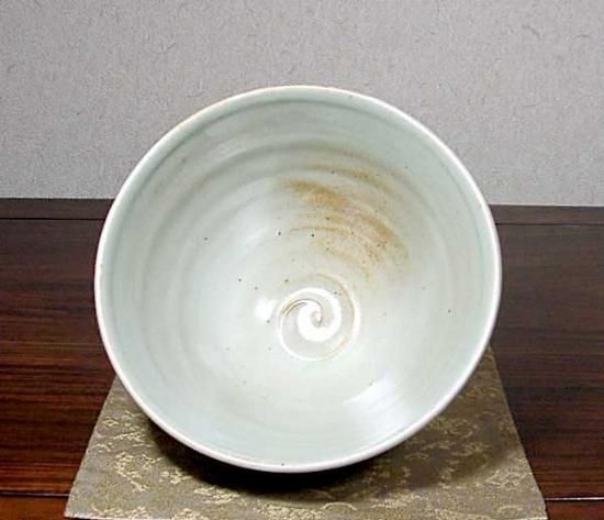 京焼・清水焼 孚鮮窯 新井謹也 作 茶碗 共箱 無傷 保証