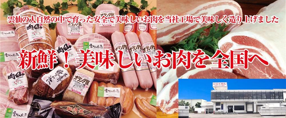 肉の専門店　雲仙　にくせん　