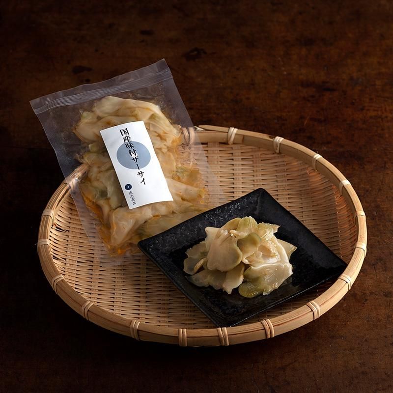 国産味付ザーサイ 100g - 遠忠食品 オンラインストア 国産味付ザーサイ 100g - 遠忠食品 オンラインストア