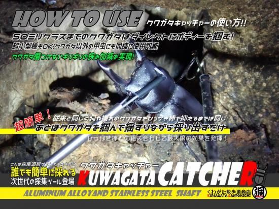 オオクワガタ・ヒラタクワガタ採集の必需品！「ひっかき棒