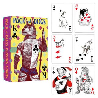 Pac of Dogs Playing Cards