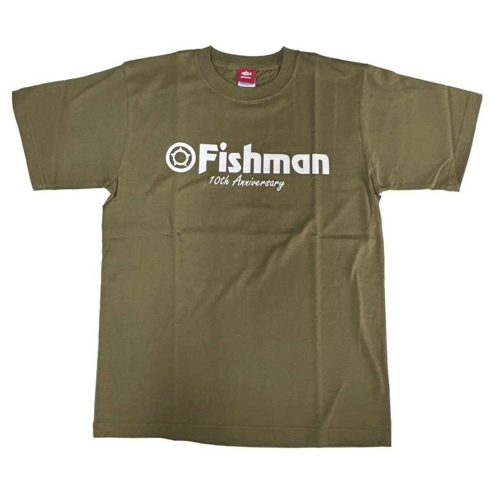 Fishmanオフィシャル通販限定】10周年アニバーサリーTシャツ 